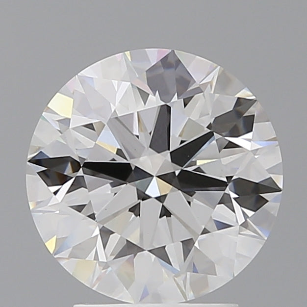 3.07 Carat Round Shaped, Ideal Cut, E Color, VVS2 Clarity, IGI Certified Lab Grown Diamond