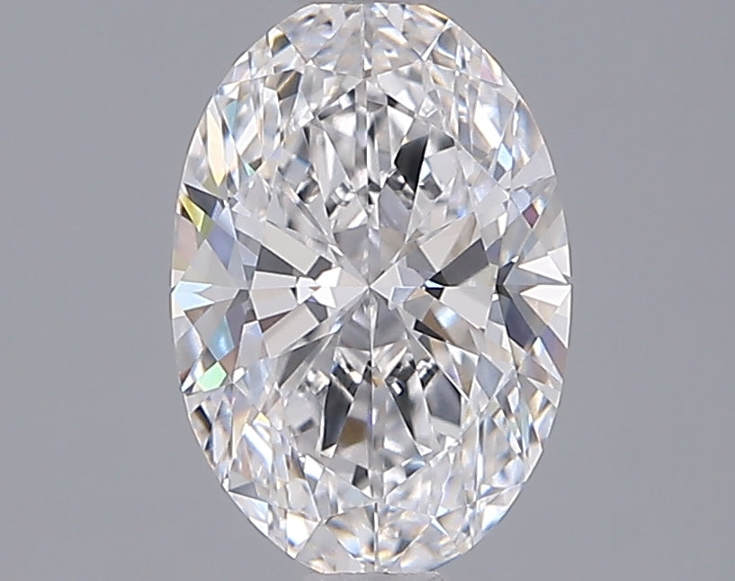 1.56 Carat Oval Shaped, Ideal Cut, D Color, VVS1 Clarity, IGI Certified Lab Grown Diamond