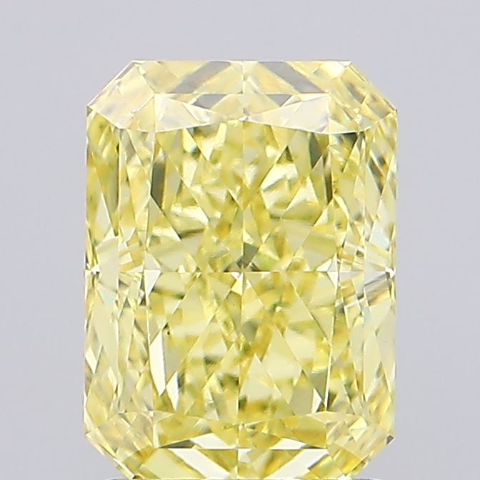 2.00 Carat Radiant Shaped, Ideal Cut, VVS2 Clarity, IGI Certified Lab Grown Diamond