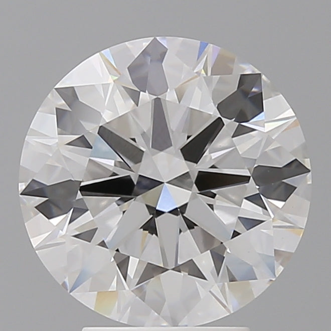 4.08 Carat Round Shaped, Ideal Cut, E Color, VVS2 Clarity, IGI Certified Lab Grown Diamond