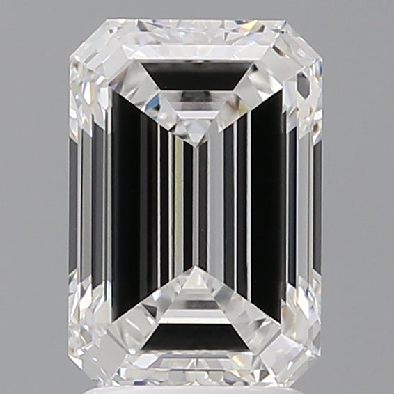 2.58 Carat Emerald Shaped, Ideal Cut, E Color, VVS2 Clarity, IGI Certified Lab Grown Diamond