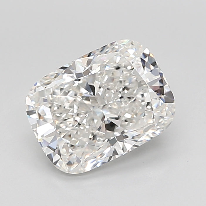 3.03 Carat Cushion Shaped, Ideal Cut, F Color, VVS2 Clarity, IGI Certified Lab Grown Diamond