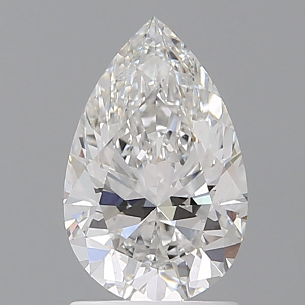 1.57 Carat Pear Shaped, Ideal Cut, E Color, VVS2 Clarity, IGI Certified Lab Grown Diamond