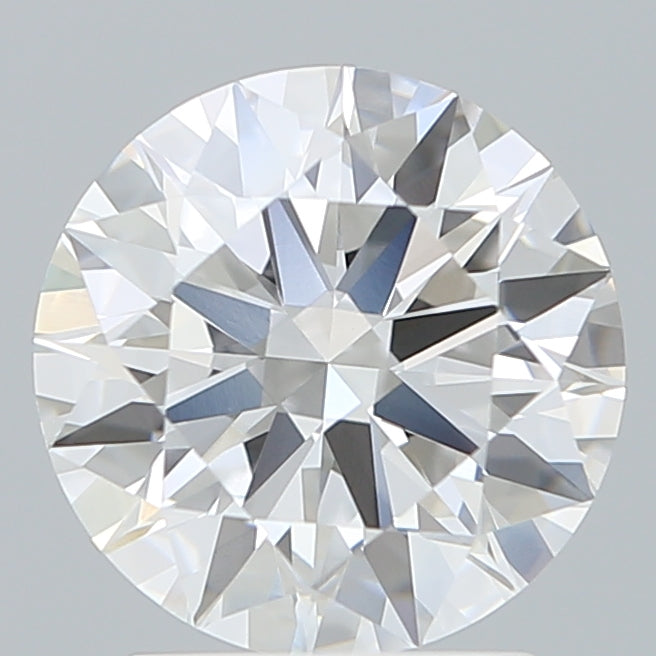 2.30 Carat Round Shaped, Ideal Cut, D Color, VVS1 Clarity, IGI Certified Lab Grown Diamond