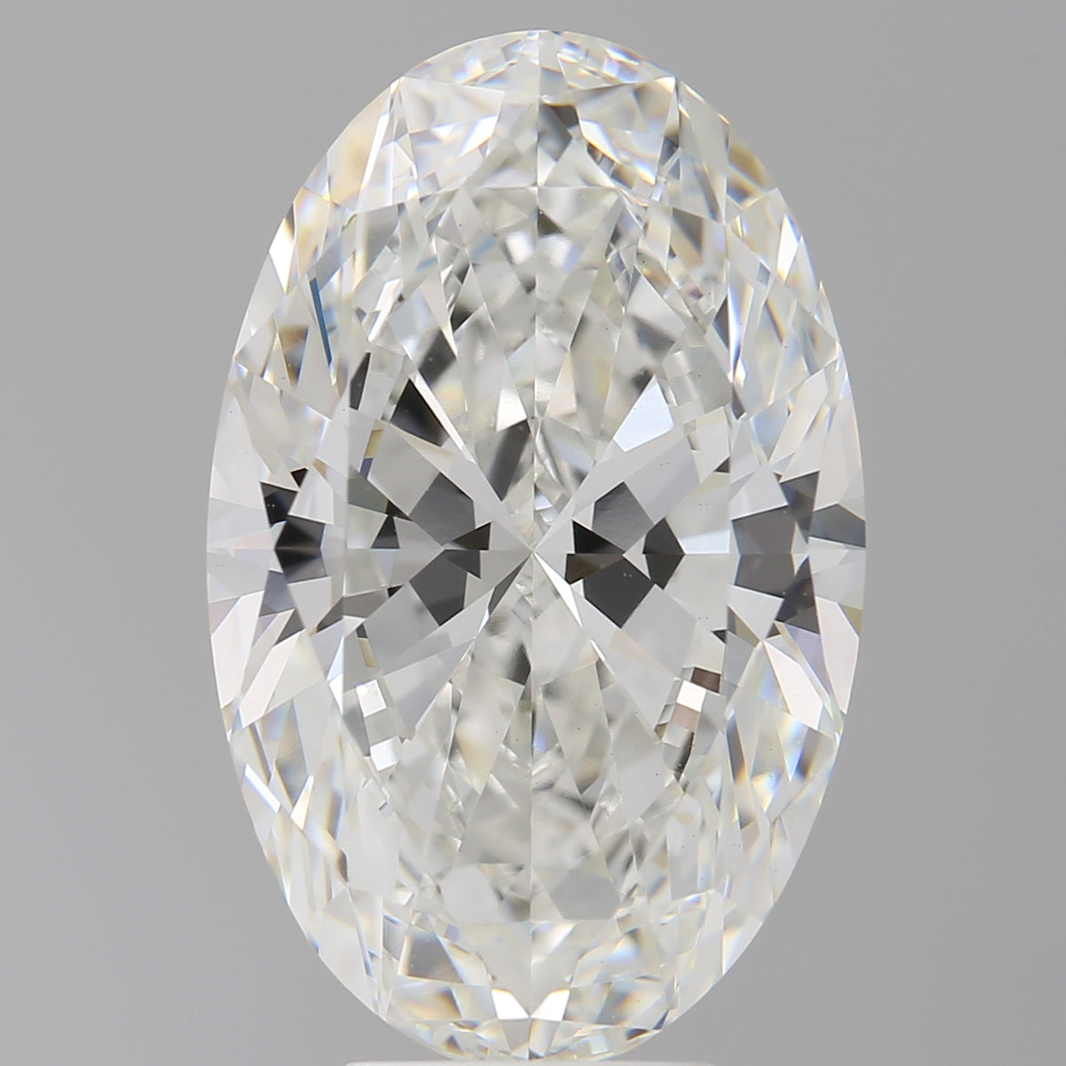 7.07 Carat Oval Shaped, Ideal Cut, F Color, VVS2 Clarity, IGI Certified Lab Grown Diamond