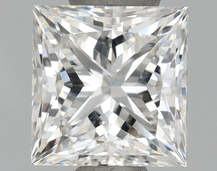 1.02 Carat Princess Shaped, Excellent Cut, E Color, VVS1 Clarity, IGI Certified Lab Grown Diamond