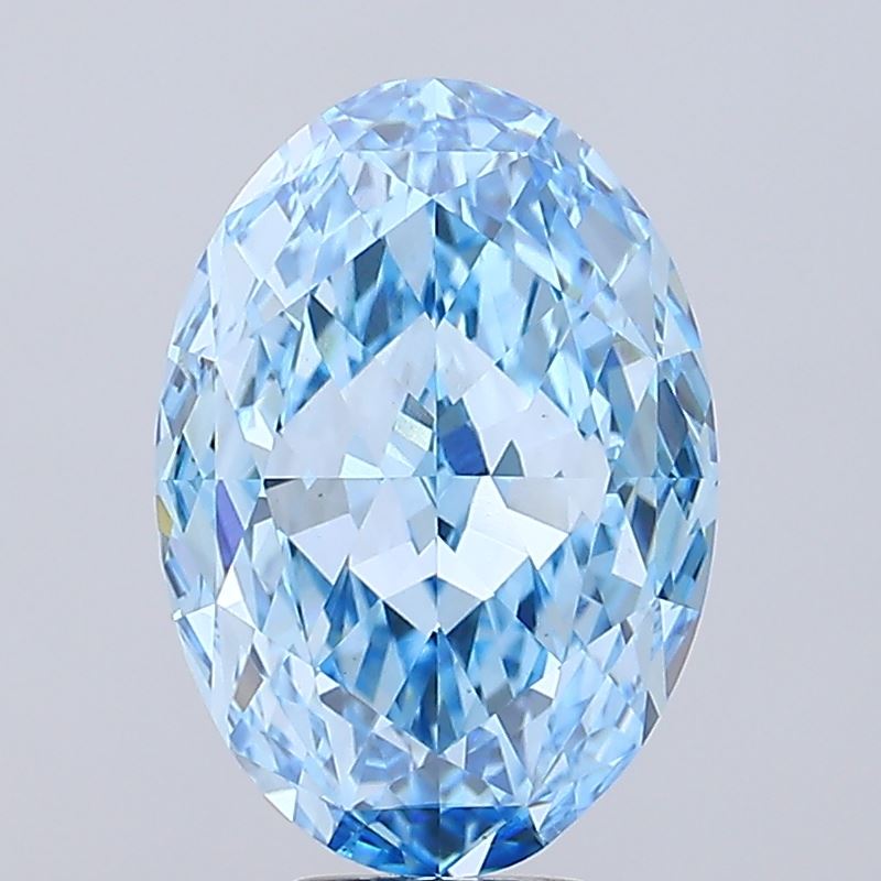 10.30 Carat Oval Shaped, Ideal Cut, VS1 Clarity, IGI Certified Lab Grown Diamond