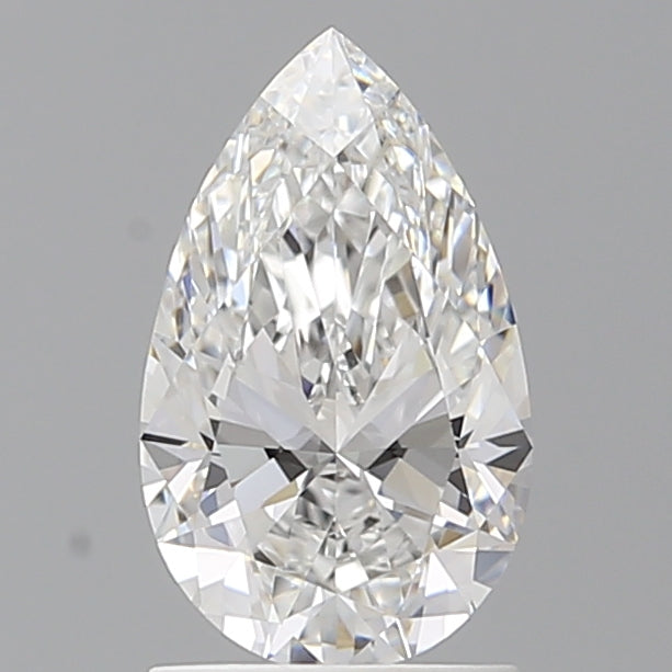 1.51 Carat Pear Shaped, Ideal Cut, E Color, VVS2 Clarity, IGI Certified Lab Grown Diamond