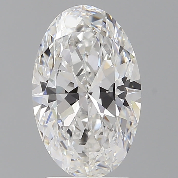 2.55 Carat Oval Shaped, Excellent Cut, E Color, VVS2 Clarity, IGI Certified Lab Grown Diamond