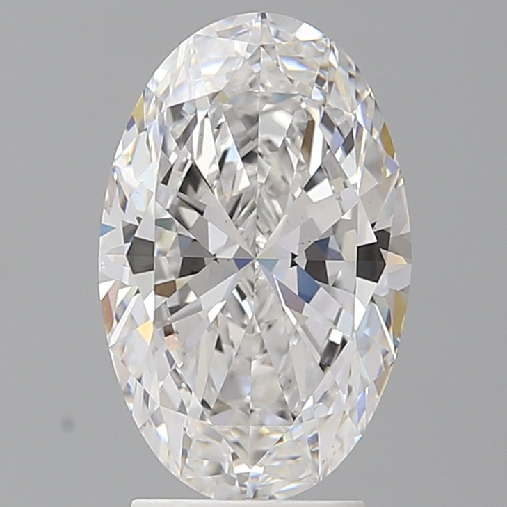 3.03 Carat Oval Shaped, Excellent Cut, E Color, VS1 Clarity, IGI Certified Lab Grown Diamond