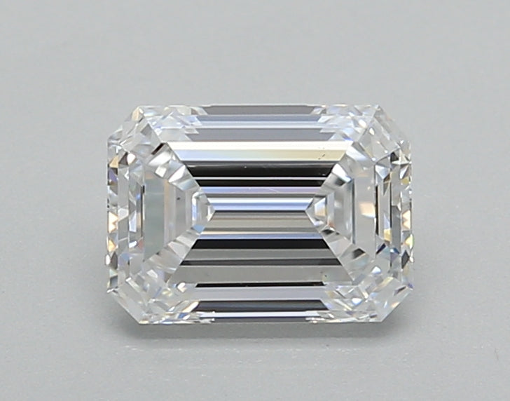 1.02 Carat Emerald Shaped, Excellent Cut, D Color, VS1 Clarity, IGI Certified Lab Grown Diamond