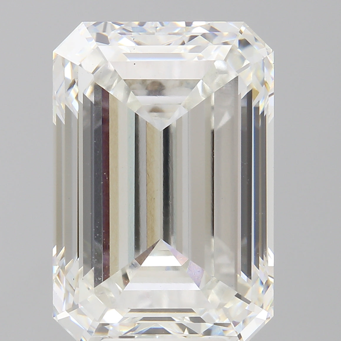 8.57 Carat Emerald Shaped, Ideal Cut, F Color, VS1 Clarity, IGI Certified Lab Grown Diamond