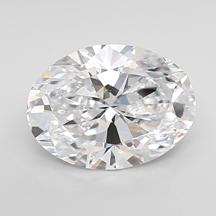 1.54 Carat Oval Shaped, Ideal Cut, D Color, VVS1 Clarity, IGI Certified Lab Grown Diamond
