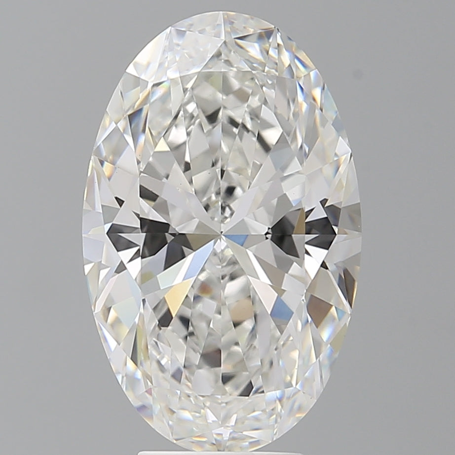 6.09 Carat Oval Shaped, Ideal Cut, E Color, VS1 Clarity, IGI Certified Lab Grown Diamond