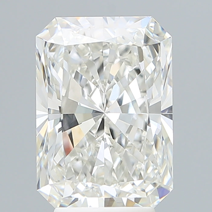 4.41 Carat Radiant Shaped, Excellent Cut, G Color, VVS2 Clarity, IGI Certified Lab Grown Diamond