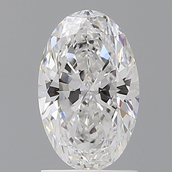 1.54 Carat Oval Shaped, Ideal Cut, D Color, VVS2 Clarity, IGI Certified Lab Grown Diamond