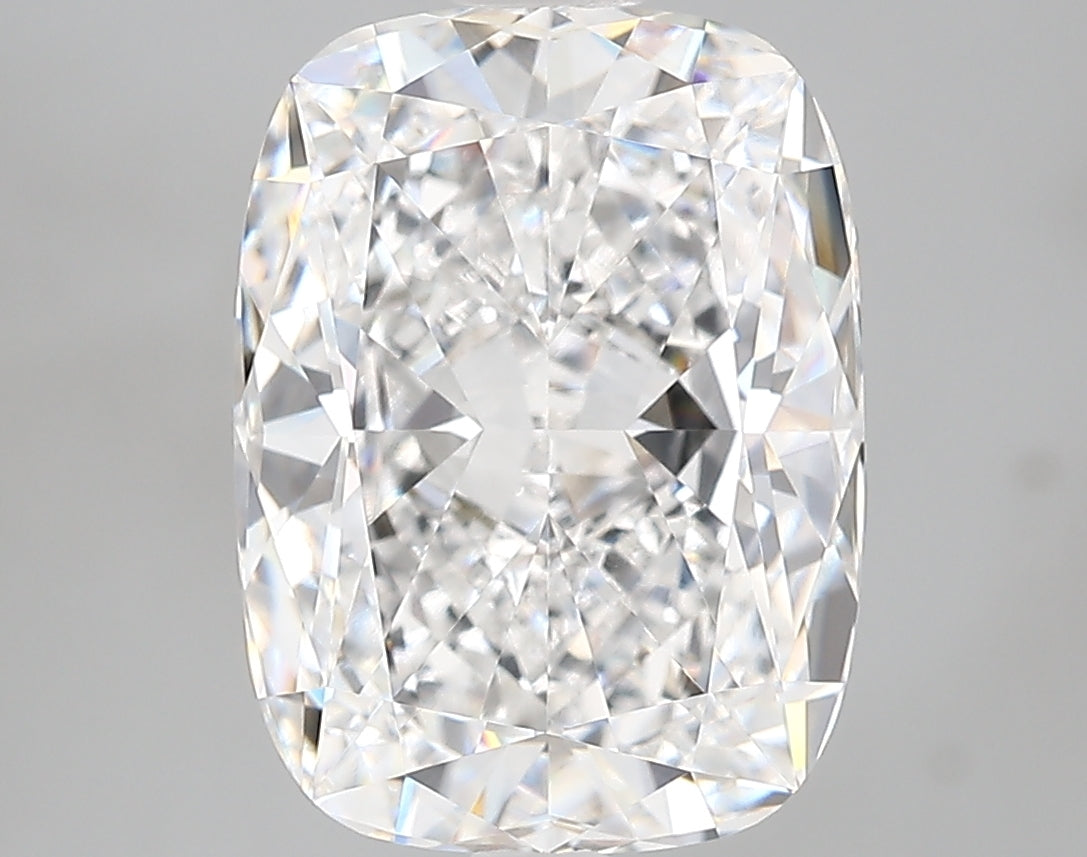 5.01 Carat Cushion Shaped, Very Good Cut, E Color, VVS2 Clarity, IGI Certified Lab Grown Diamond