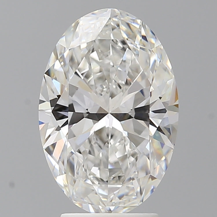 3.58 Carat Oval Shaped, Ideal Cut, E Color, VVS2 Clarity, IGI Certified Lab Grown Diamond