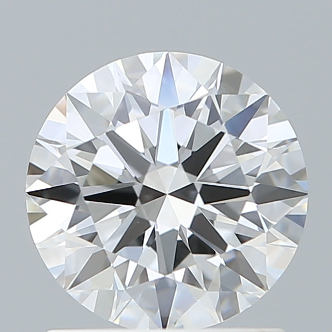1.30 Carat Round Shaped, Ideal Cut, D Color, VVS2 Clarity, IGI Certified Lab Grown Diamond