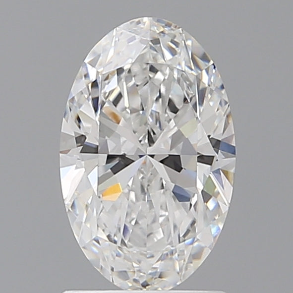 1.56 Carat Oval Shaped, Ideal Cut, D Color, VVS2 Clarity, IGI Certified Lab Grown Diamond