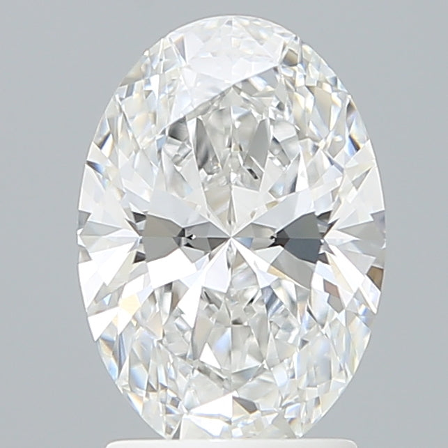 2.06 Carat Oval Shaped, Ideal Cut, E Color, VVS2 Clarity, IGI Certified Lab Grown Diamond