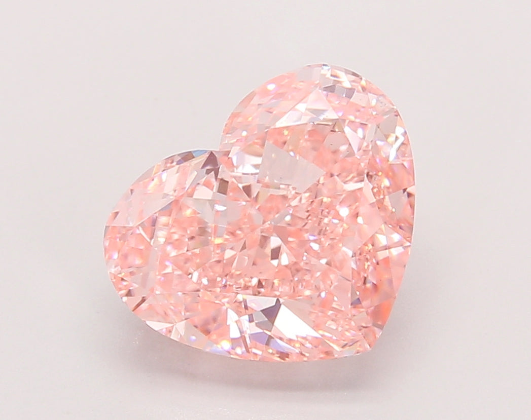4.51 Carat Heart Shaped, Very Good Cut, VS1 Clarity, IGI Certified Lab Grown Diamond