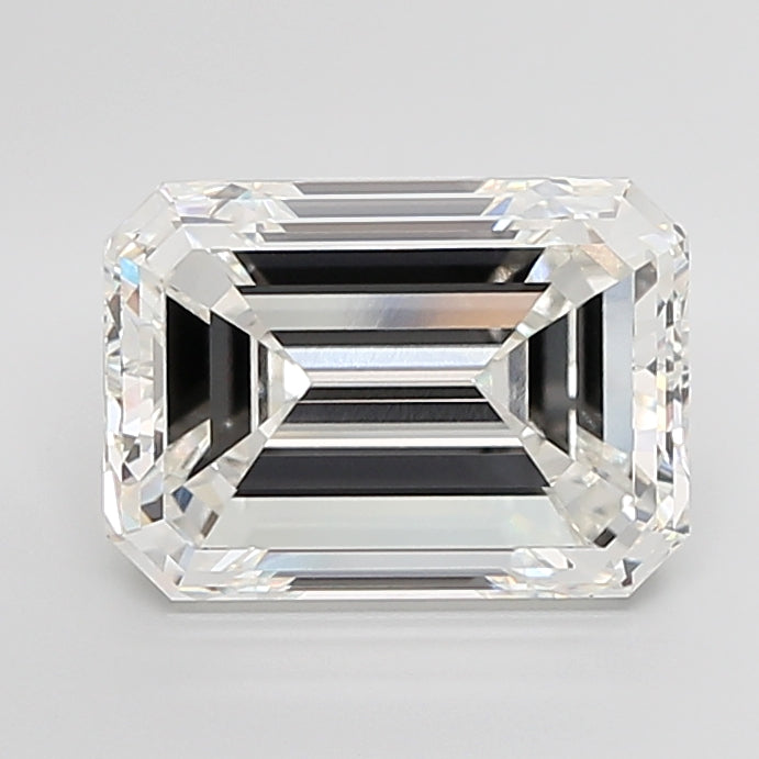 10.09 Carat Emerald Shaped, Excellent Cut, G Color, VVS2 Clarity, IGI Certified Lab Grown Diamond
