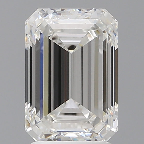2.59 Carat Emerald Shaped, Ideal Cut, E Color, VVS2 Clarity, IGI Certified Lab Grown Diamond