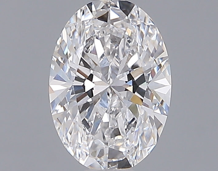 1.06 Carat Oval Shaped, Ideal Cut, D Color, VVS1 Clarity, IGI Certified Lab Grown Diamond