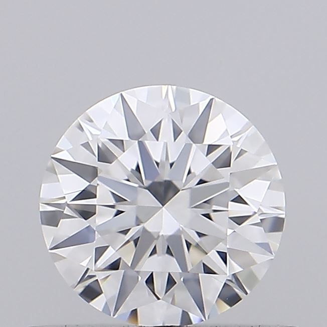 0.53 Carat Round Shaped, Ideal Cut, D Color, VVS2 Clarity, IGI Certified Lab Grown Diamond