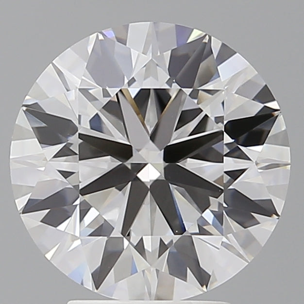 4.01 Carat Round Shaped, Excellent Cut, E Color, VVS2 Clarity, IGI Certified Lab Grown Diamond