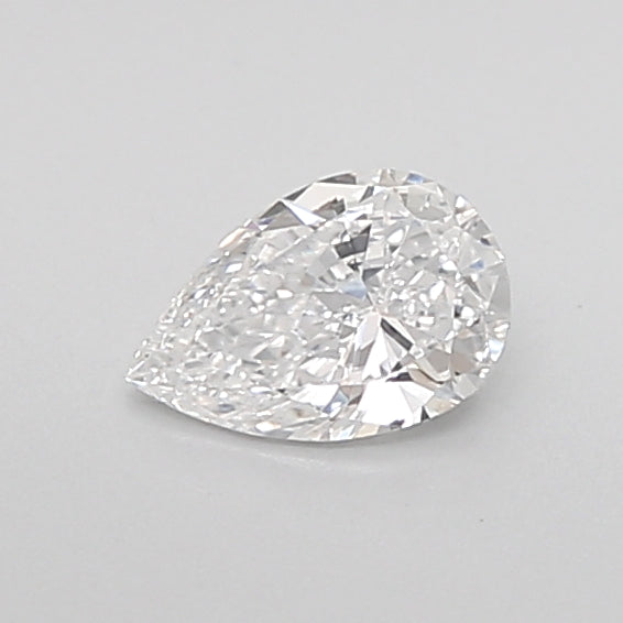 0.34 Carat Pear Shaped, Very Good Cut, D Color, VS1 Clarity, IGI Certified Lab Grown Diamond