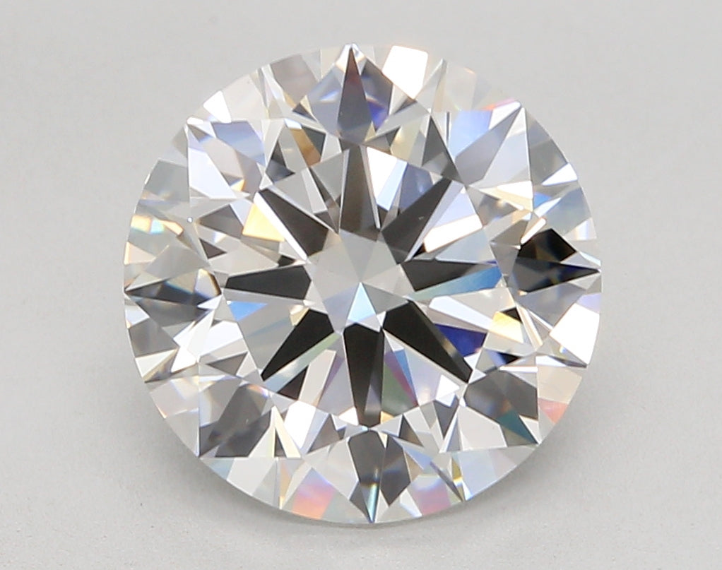 5.49 Carat Round Shaped, Ideal Cut, G Color, VVS2 Clarity, IGI Certified Lab Grown Diamond