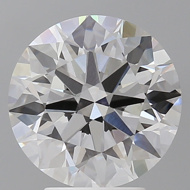 4.08 Carat Round Shaped, Ideal Cut, E Color, VVS2 Clarity, IGI Certified Lab Grown Diamond