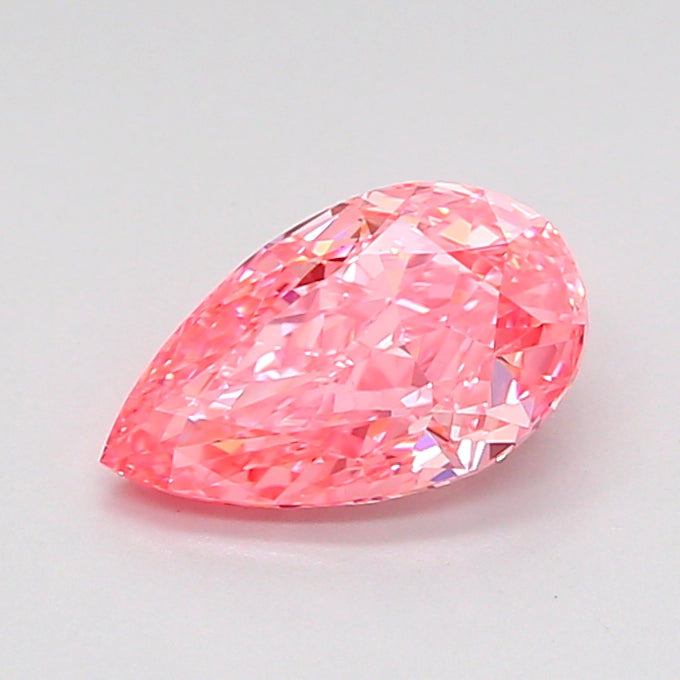 1.00 Carat Pear Shaped, Excellent Cut, VS1 Clarity, IGI Certified Lab Grown Diamond