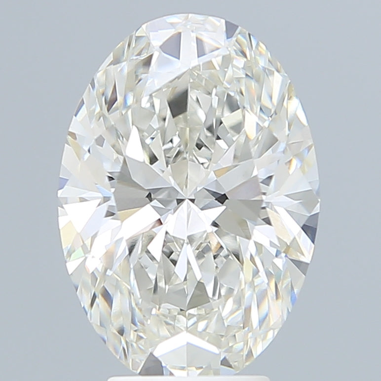 4.89 Carat Oval Shaped, Ideal Cut, G Color, VVS2 Clarity, IGI Certified Lab Grown Diamond