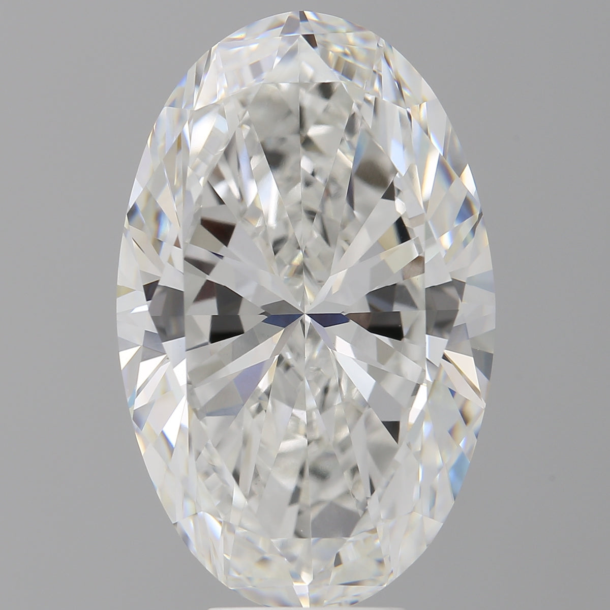 9.00 Carat Oval Shaped, Ideal Cut, E Color, VVS2 Clarity, IGI Certified Lab Grown Diamond