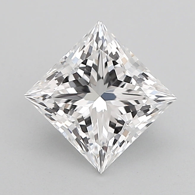 1.05 Carat Princess Shaped, Ideal Cut, E Color, VVS1 Clarity, IGI Certified Lab Grown Diamond