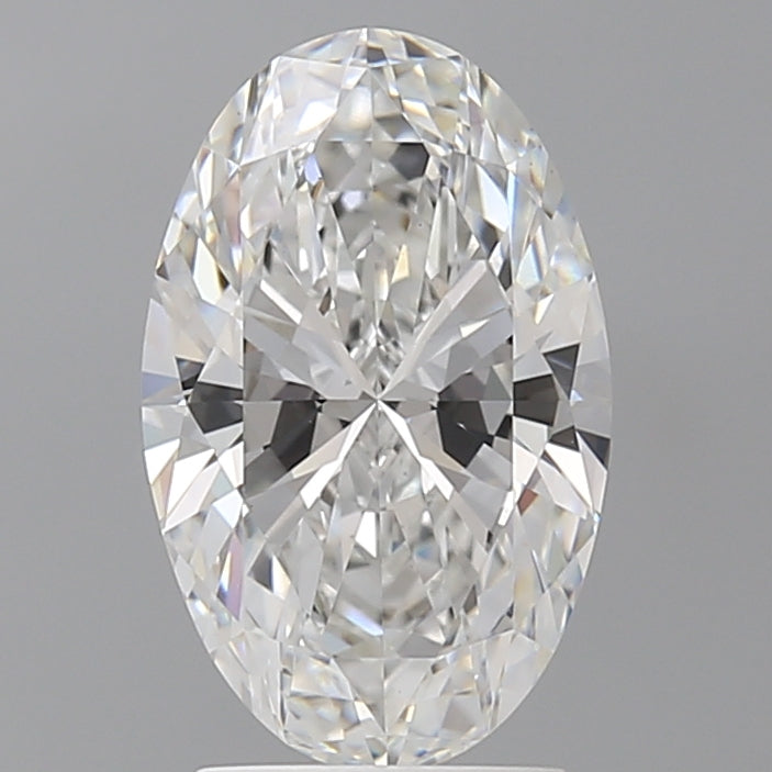 2.59 Carat Oval Shaped, Ideal Cut, E Color, VS1 Clarity, IGI Certified Lab Grown Diamond