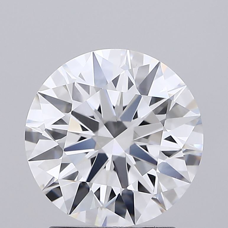 2.09 Carat Round Shaped, Ideal Cut, E Color, VVS2 Clarity, IGI Certified Lab Grown Diamond