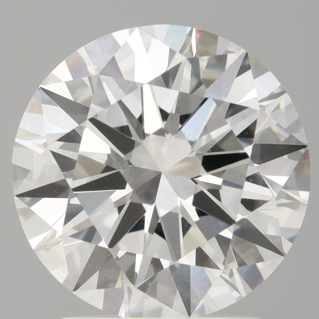 2.50 Carat Round Shaped, Excellent Cut, E Color, VVS2 Clarity, IGI Certified Lab Grown Diamond