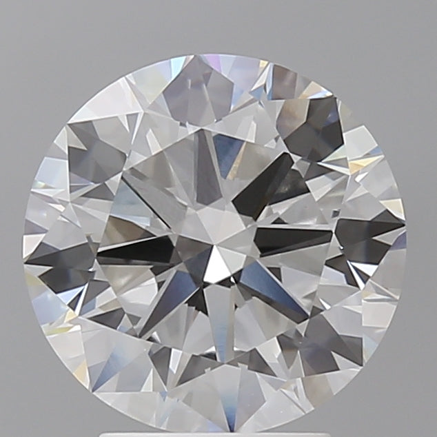 3.53 Carat Round Shaped, Excellent Cut, E Color, VVS2 Clarity, IGI Certified Lab Grown Diamond