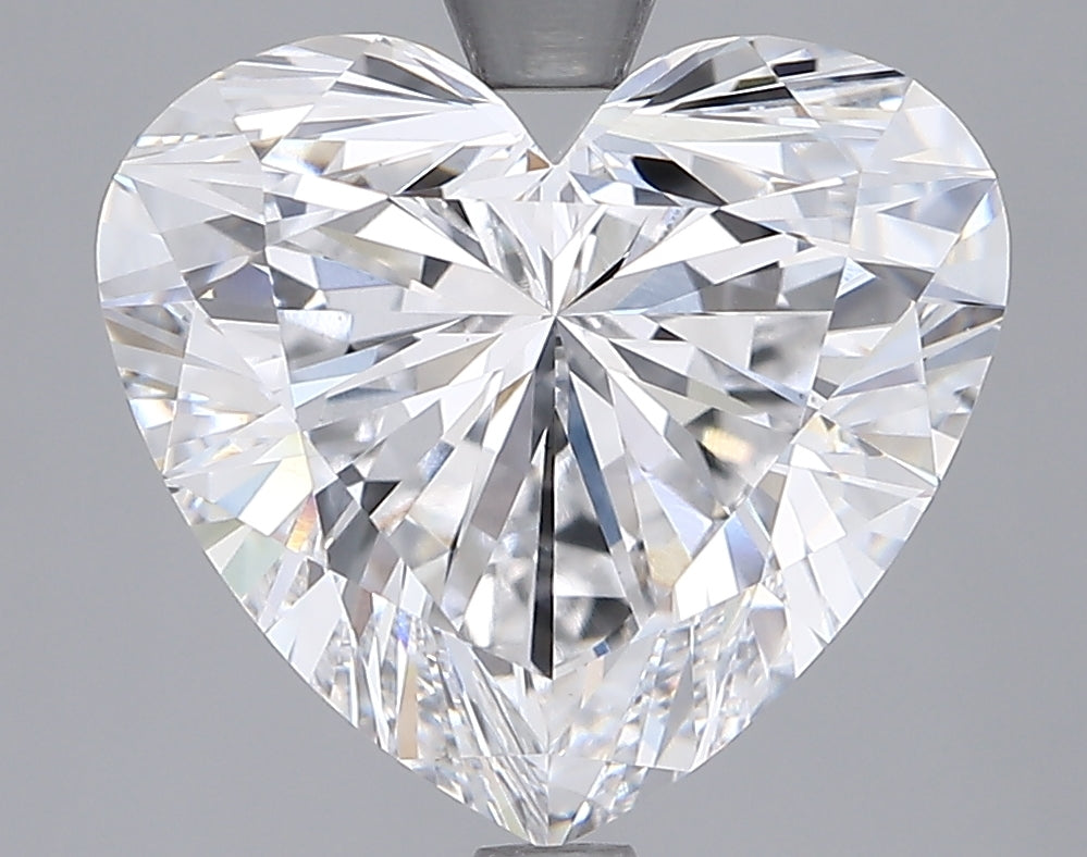 5.34 Carat Heart Shaped, Excellent Cut, D Color, VS1 Clarity, IGI Certified Lab Grown Diamond