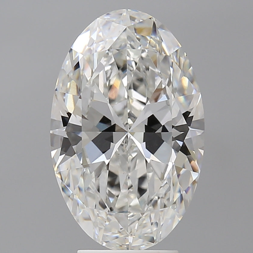 4.57 Carat Oval Shaped, Ideal Cut, F Color, VS1 Clarity, IGI Certified Lab Grown Diamond