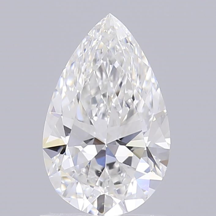 1.11 Carat Pear Shaped, Ideal Cut, D Color, VVS2 Clarity, IGI Certified Lab Grown Diamond