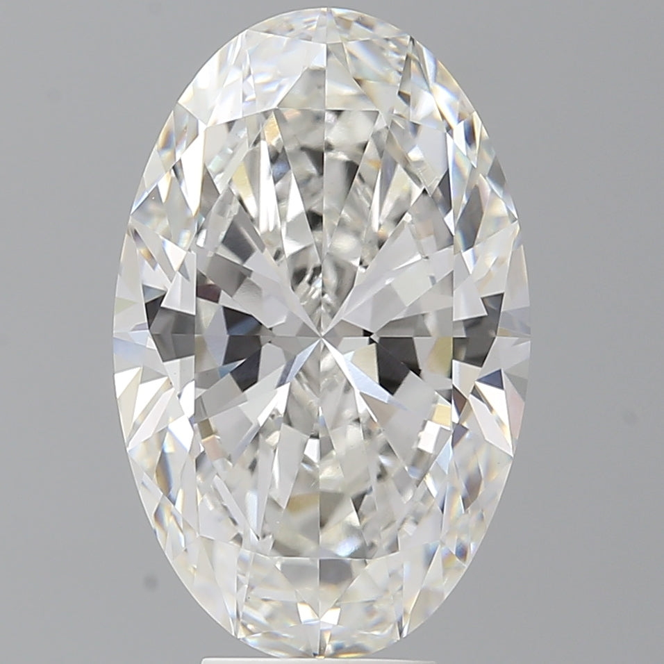 7.07 Carat Oval Shaped, Ideal Cut, F Color, VVS2 Clarity, IGI Certified Lab Grown Diamond