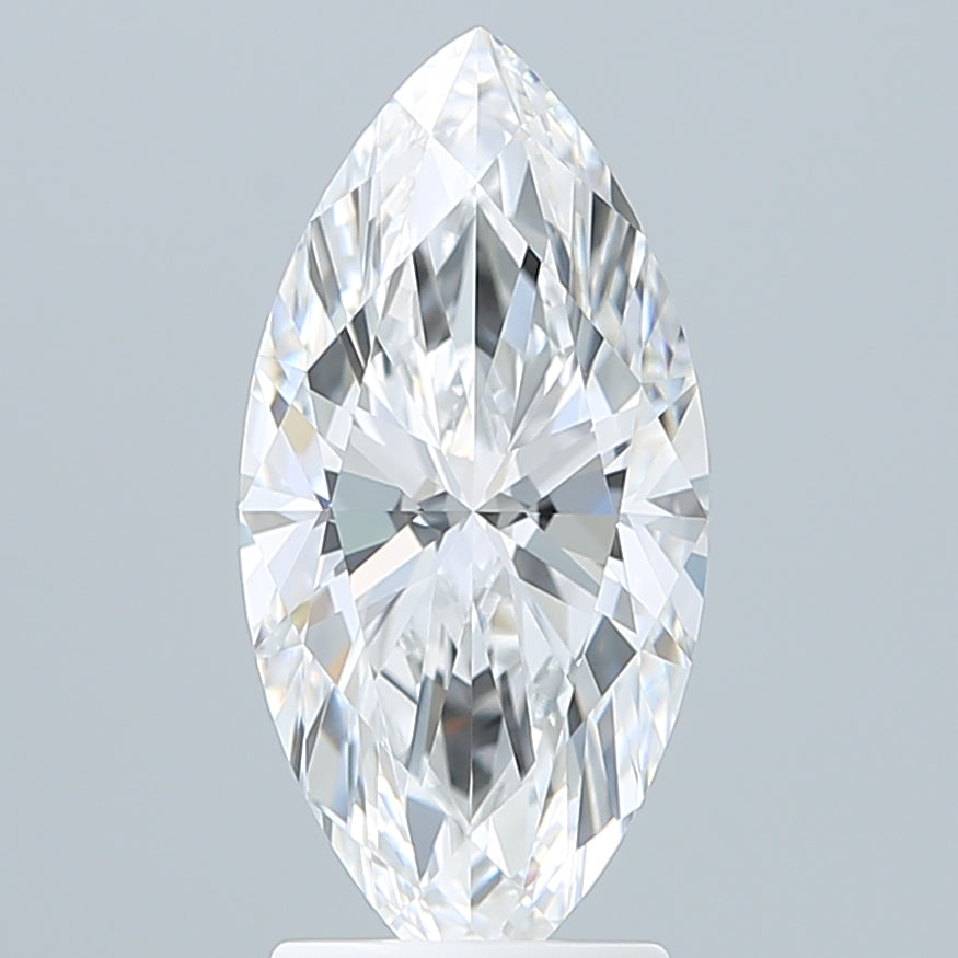 2.59 Carat Marquise Shaped, Ideal Cut, E Color, VVS1 Clarity, IGI Certified Lab Grown Diamond
