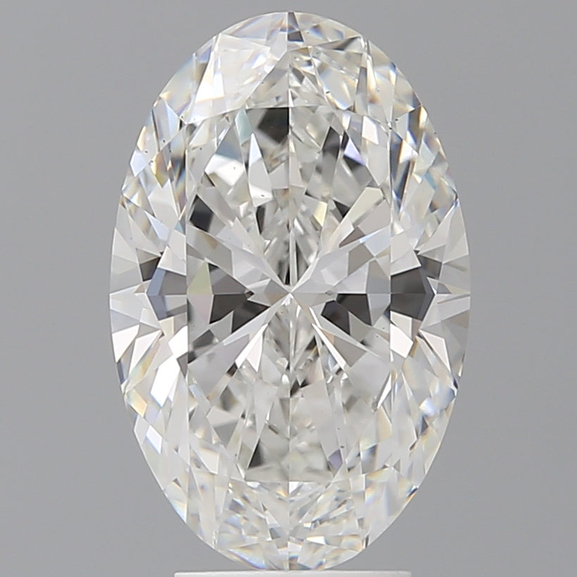 4.53 Carat Oval Shaped, Ideal Cut, F Color, VS2 Clarity, IGI Certified Lab Grown Diamond