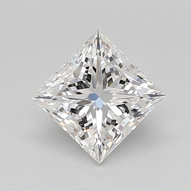 1.03 Carat Princess Shaped, Ideal Cut, E Color, VVS1 Clarity, IGI Certified Lab Grown Diamond