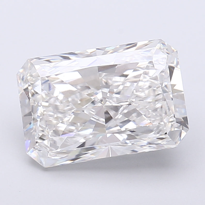 4.01 Carat Radiant Shaped, Very Good Cut, E Color, VS1 Clarity, IGI Certified Lab Grown Diamond